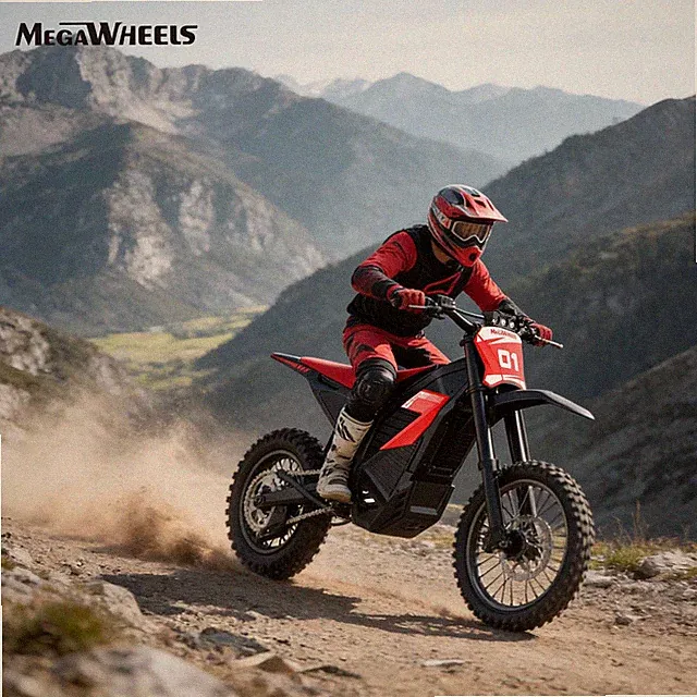 48V 26AH ELECTRIC DIRT BIKE 40MPH 3550W BRUSHLESS MOTOR OFF-ROAD E-MOTORCYCLE US