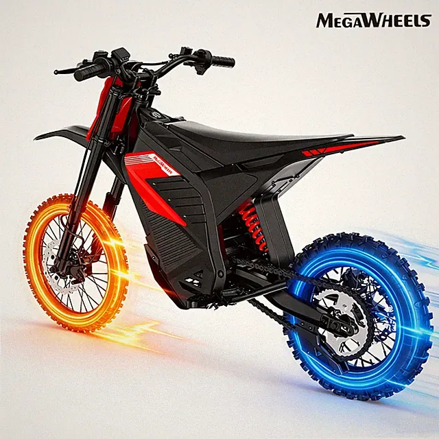 PEAK 3000W 38MPH ELECTRIC DIRT BIKE 48V 23.4AH OFF-ROAD E-MOTO FOR YOUTH ADULT